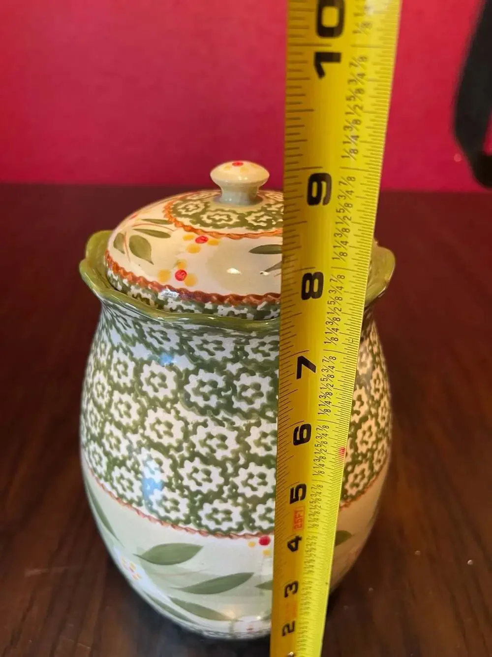 Temp-tations Old World Green Canister Set